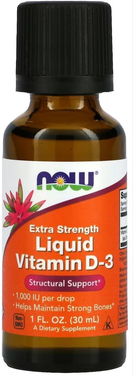 Liquid vitamin d, жидкий витамин д 3 1000, 30 мл США