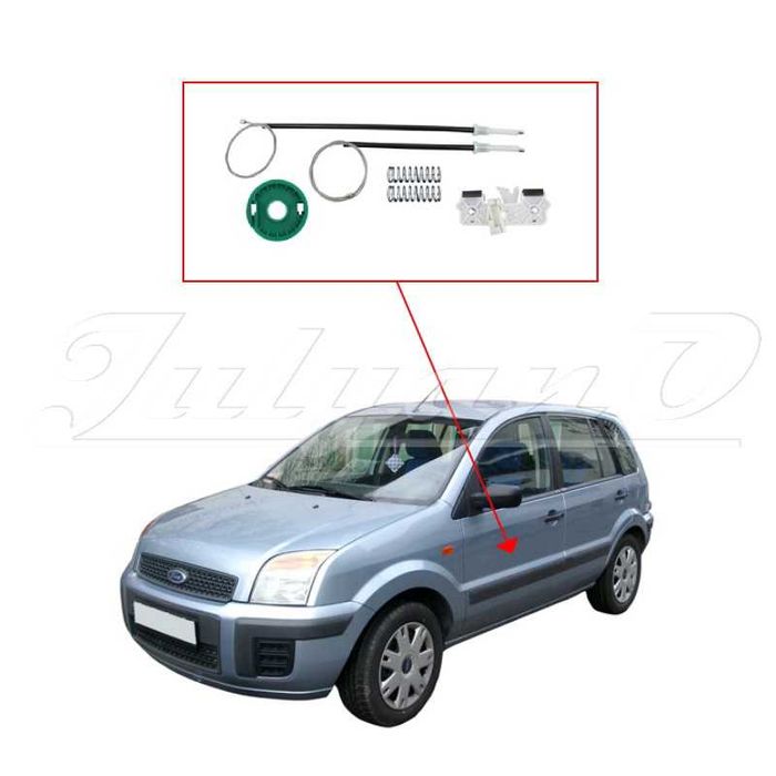 Рем. комплект за предна ел. машинка за стъкло за FORD FUSION