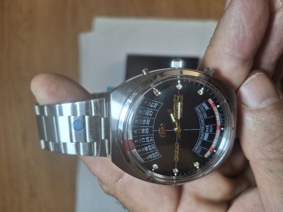 Продавам Orient Ориент вечен календар, Orient perpetual calendar