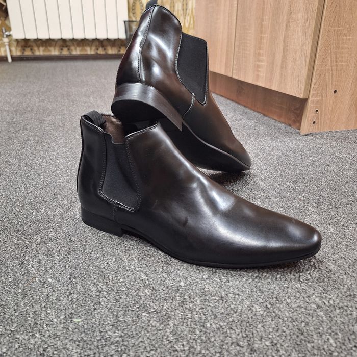 Кожаные челси, 44 размер