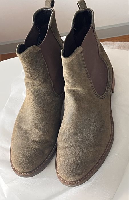 Дамски боти еко велур 38 номер