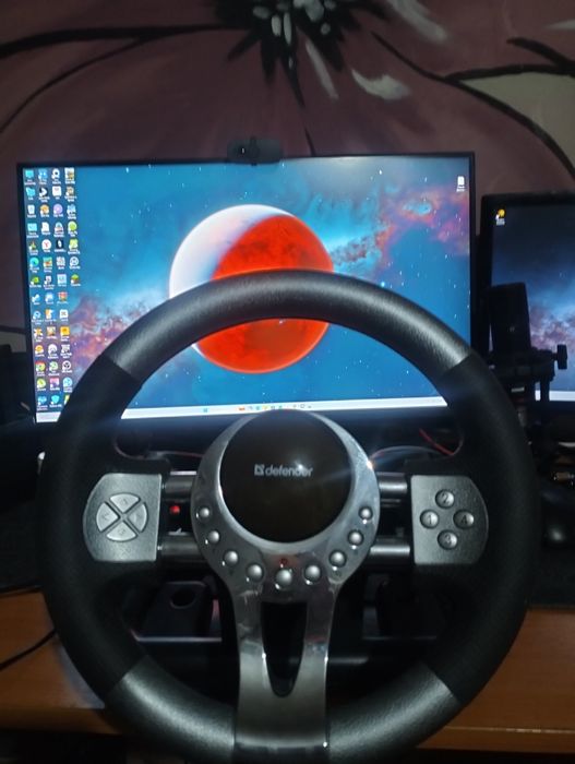 Игровой руль Defender