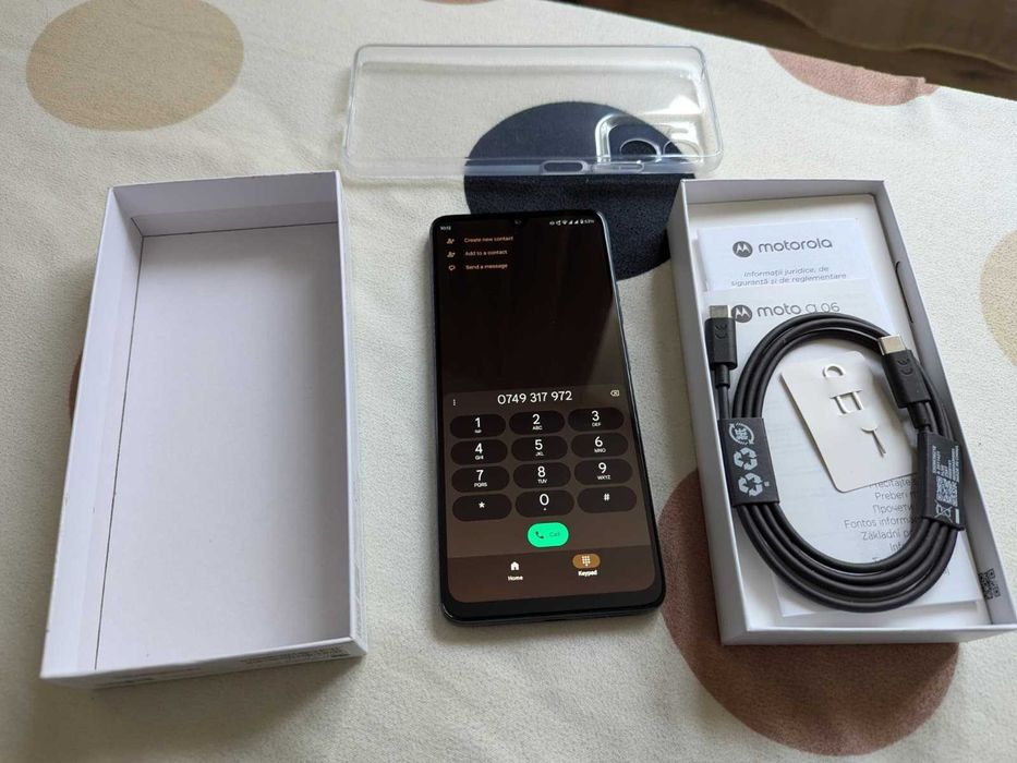 Motorola G06 Dual SIM 128GB 8GB RAM 50MP Android 15 nou 2 ani garantie
