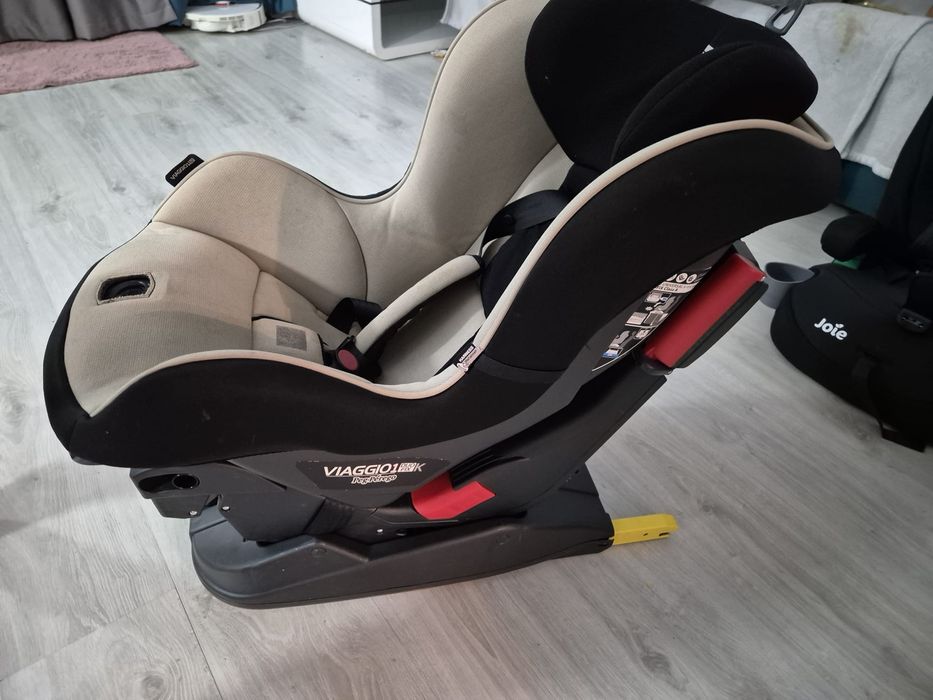 Scaun auto PEG PEREGO Viaggio 1 Duo-Fix K, Isofix, 9 - 18kg, crem-negr