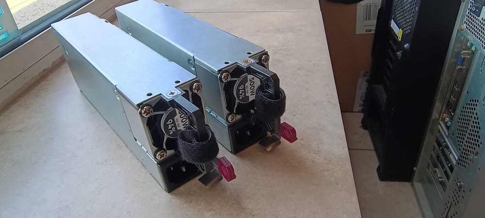Cървърно захранване HPE Gen10 HSTNS-PC40-1 500W Flex Slot ново 2бр.