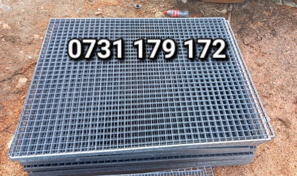 Grătare zincate galvanizat