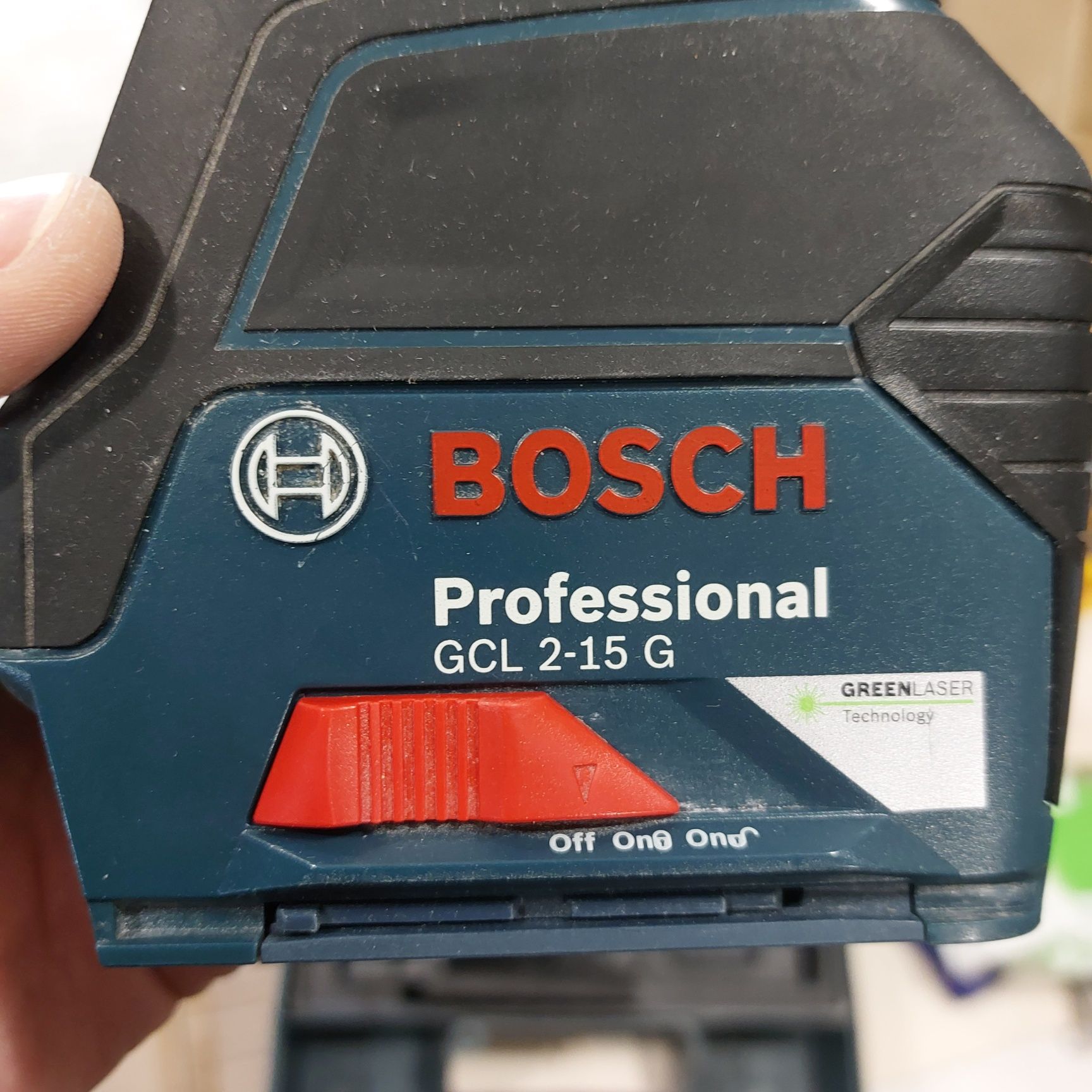 Bosch GCL 2-15G GreenLaser лазерен нивелир Зелен лъч Бош