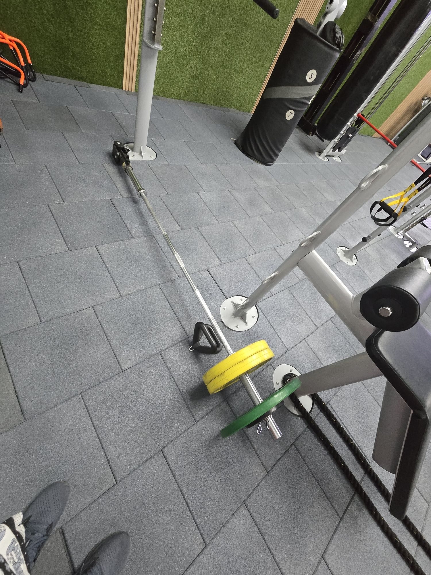 Gym 80 multi station + единичен крос овер фитнес станция рециклирна