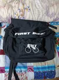 Geanta porbagaj bicicleta First Bike dubla .