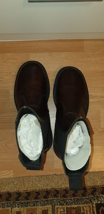 Ghete bărbați - piele, marca Zara, mărimea 42, noi