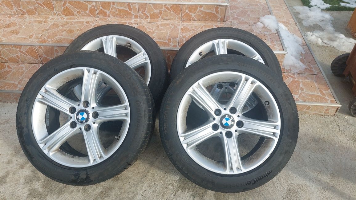 Vand jante + anvelope vara bmw seria 3 pe 17 inch