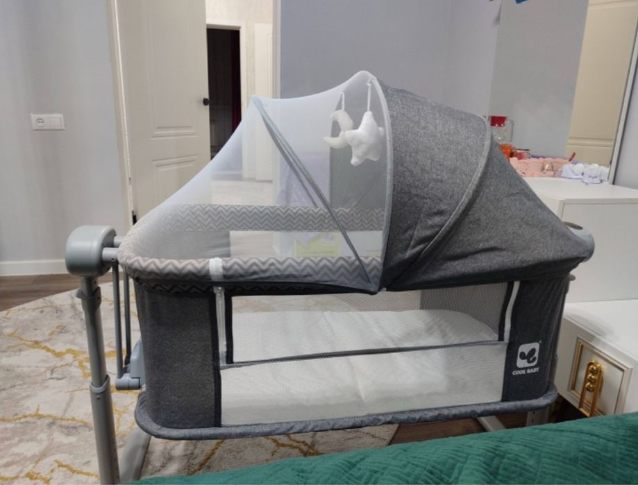 Продам манеж- люлька, электрическая- режим самоукачивания, с музыкой