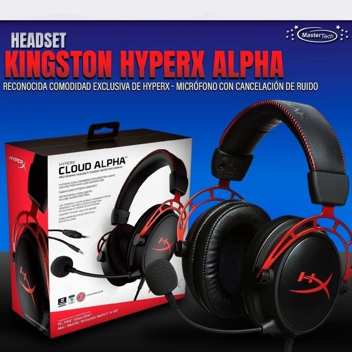 Hyperx Cloud Alpha Наушники (50мм динамики) Гарнитура
