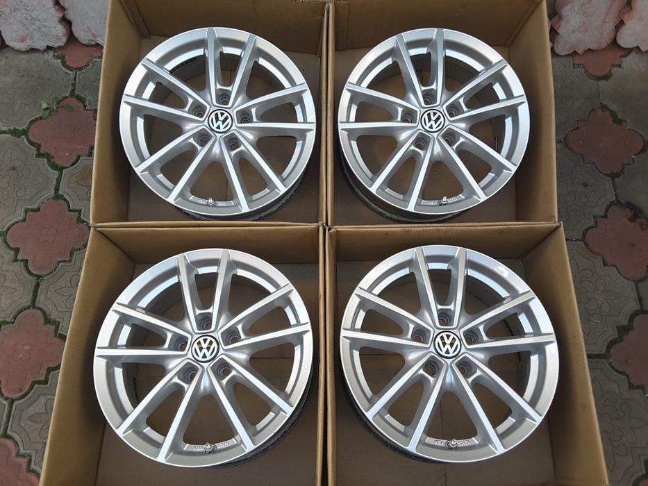jante aliaj 16; 5x112; Vw Golf 5, 6, 7, Caddy,Touran, Jetta, Sportsvan