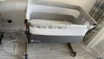 Patut co sleeper lionelo cu leganare saltea cocos pozitie reglabila