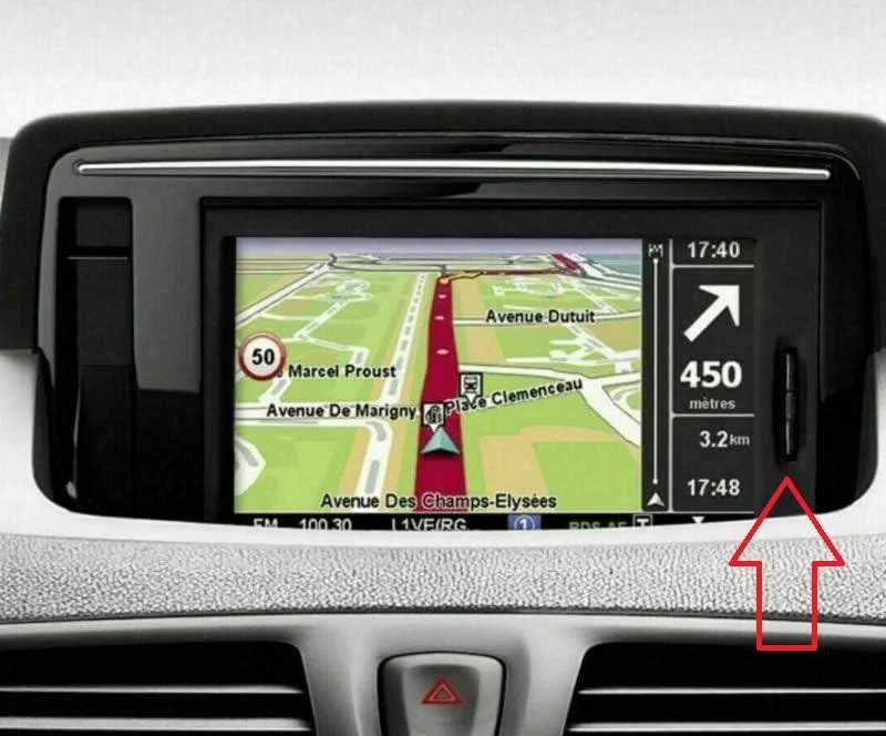 Card ORIGINAL Renault Megane 3 Laguna Scenic Tomtom LIVE Europa 2025