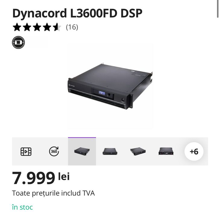 Fbt Himaxx60 Dynacord l3600