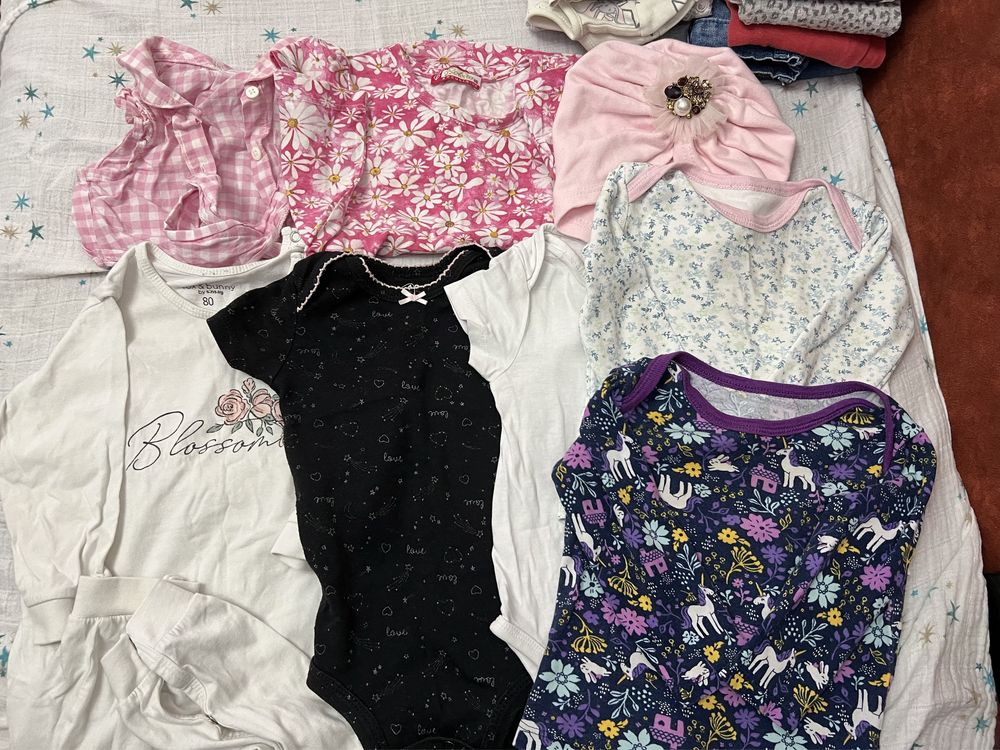 Одежда для девочек, вещи для девочки 6-12 месяцев