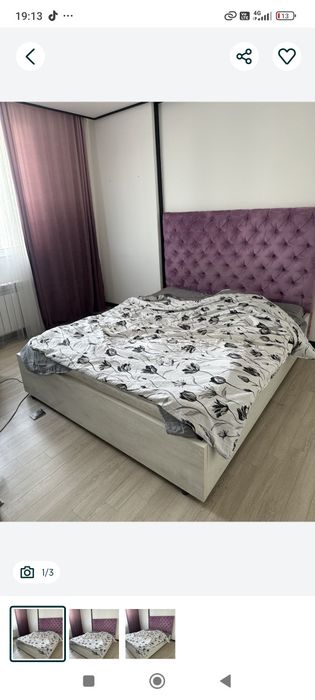 Срочно продаю кровать 160/200