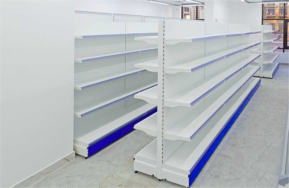 Продается металлический стеллаж для магазина savdo stelaj