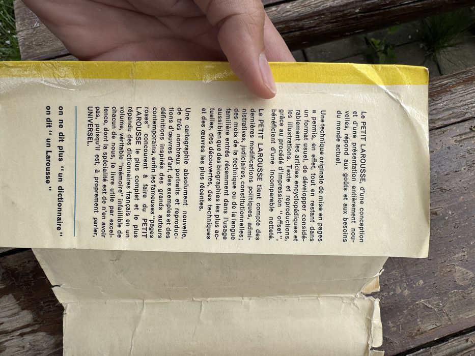 Le petit laurousse vitntage