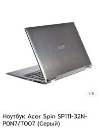 Ноутбуки Acer Spin (серый)