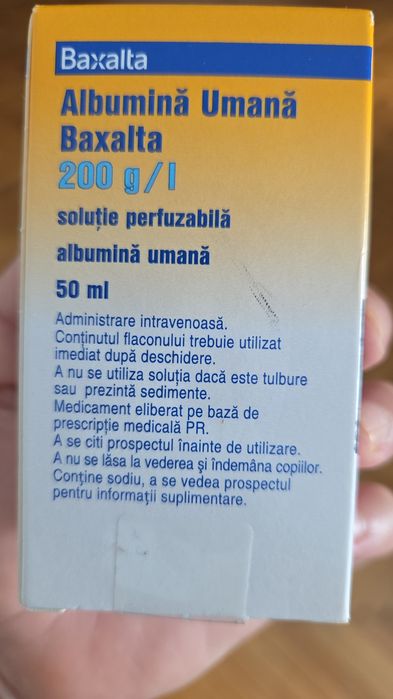 Albumina umana baxalta 200g/l  -6 buc