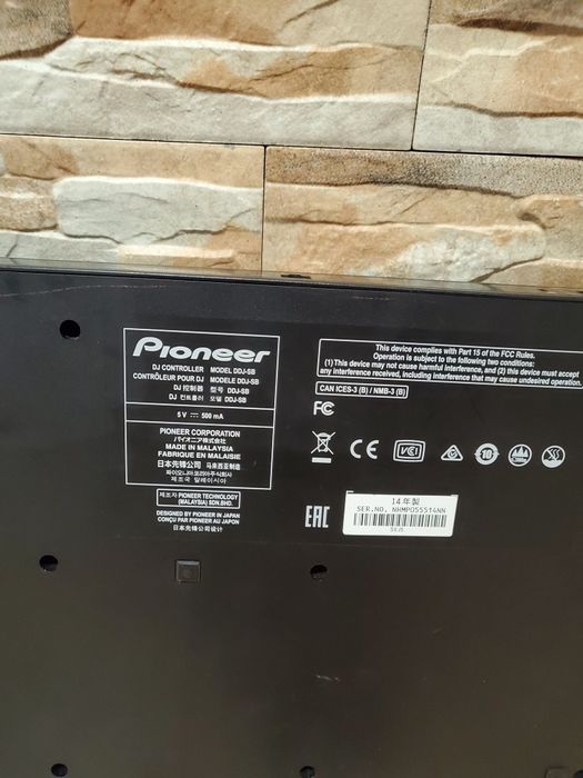 Consola DJ Pionner DDJ SB