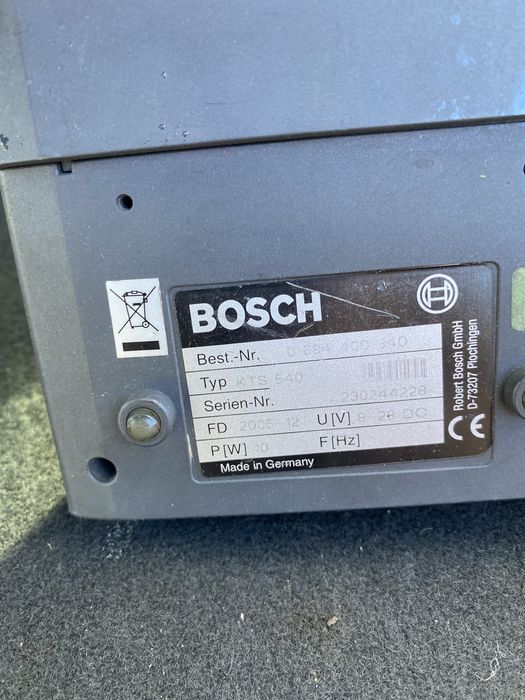 Bosch tester auto profesional