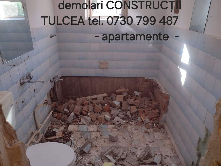 Demolari  servicii Demolări  Tulcea  - apartamente   , case etc