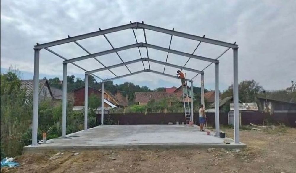 SUPER OFERTA  structura metalica cu lumigimea de 15 metri și lățime de