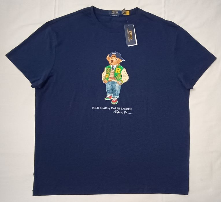 POLO Ralph Lauren Polo Bear Shirt оригинална тениска XL памук фланелка
