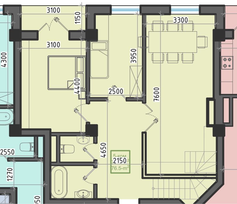 Yakkasaroy kvartira 2 etaj pent haus