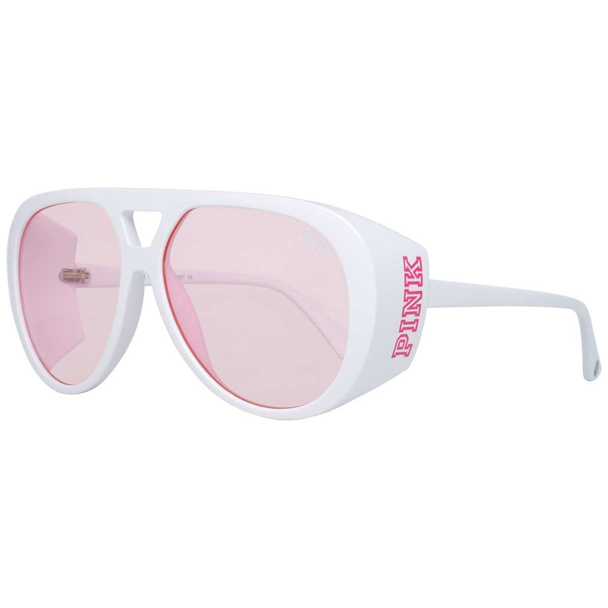 VICTORIA'S SECRET – Дамски слънчеви очила "WHITE & PINK" AVIATOR нови