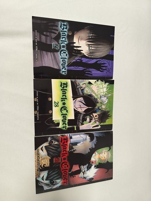 Black clover манга