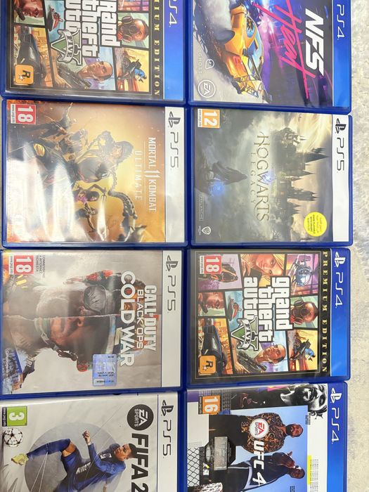 Игры на ps4 и PS 5