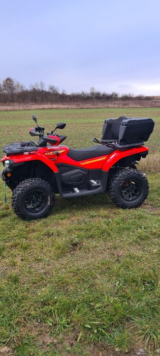 Atv Cf Moto 520L X5 Eps Euro5 cu remorcuta