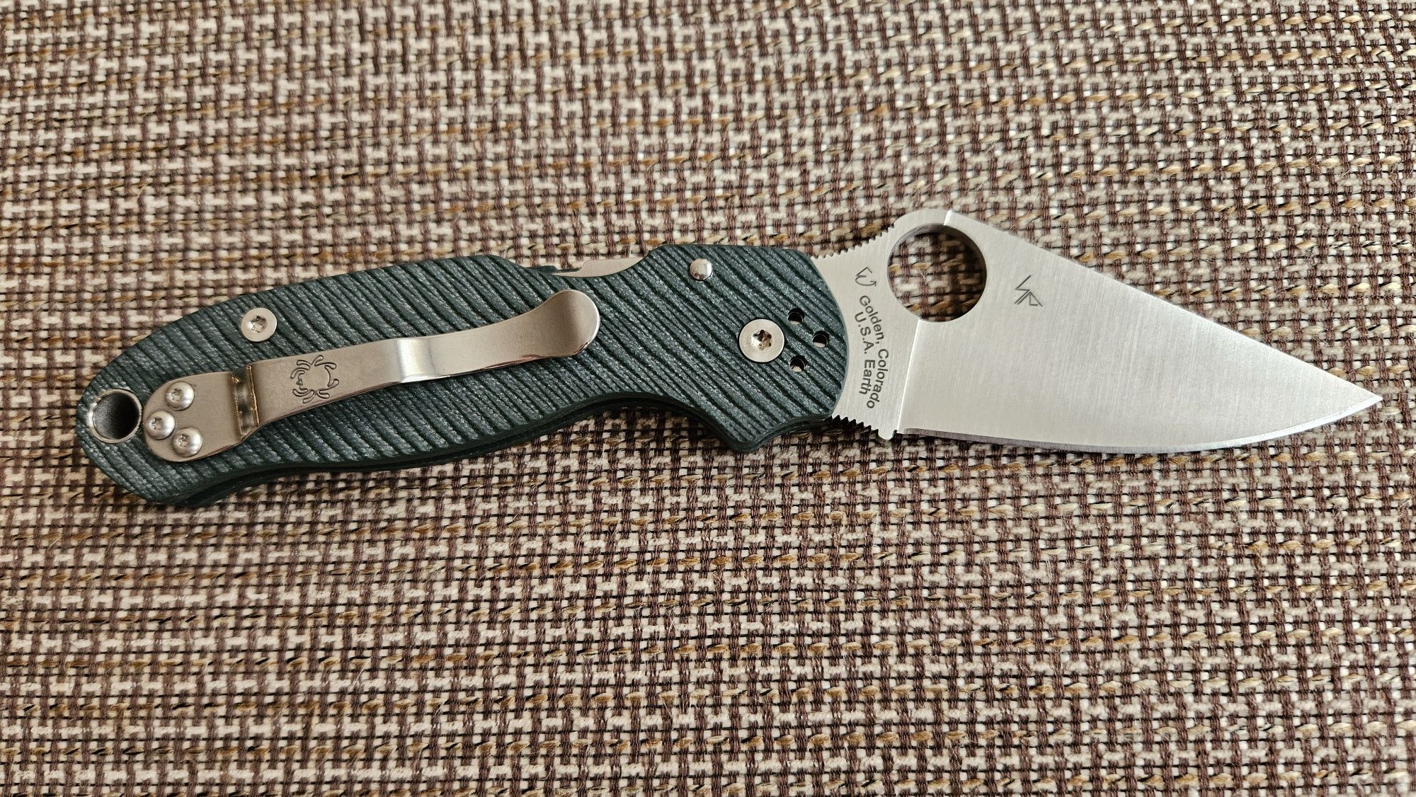 Сгъваем нож Spyderco Para 3 sprint run