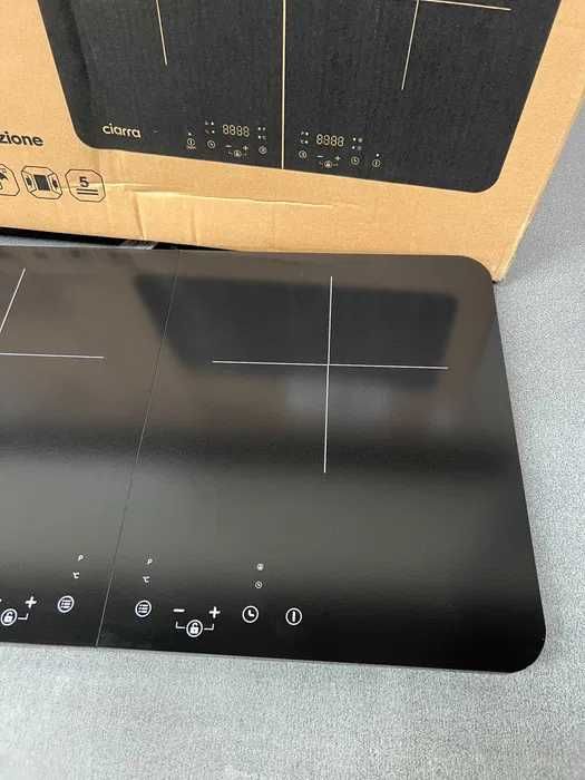 Преносим двузонов индукционен котлон CIARRA CUTIH2 , 2800W