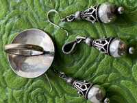 Set oriental argint 925 inel, cercei, pandantiv