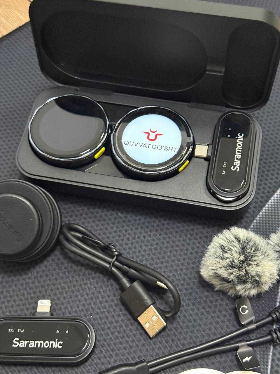 Mikrafon Srochna sotiladi Saramonic BLINKME U2 simsiz