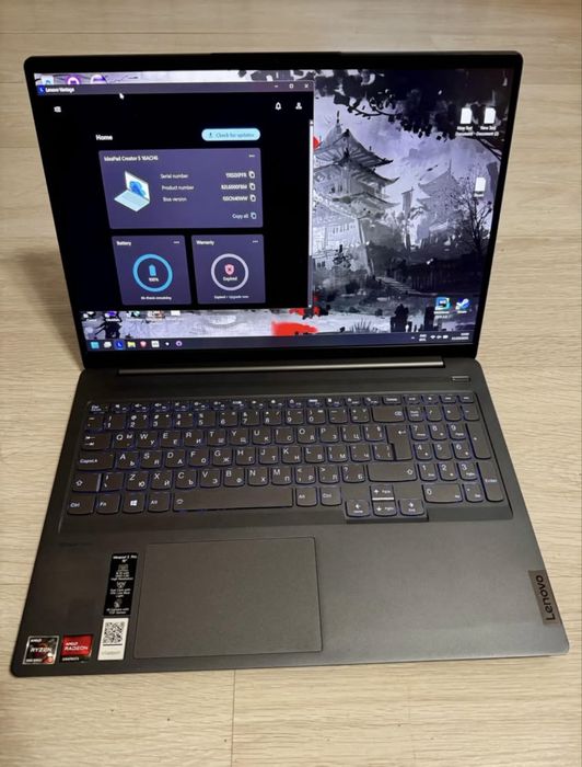 Lenovo Ideapad Pro 5 Creator Edition 16 инч Ryzen9/ RTX 3050/32RAM/1TB