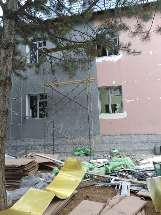 Снос старий здание