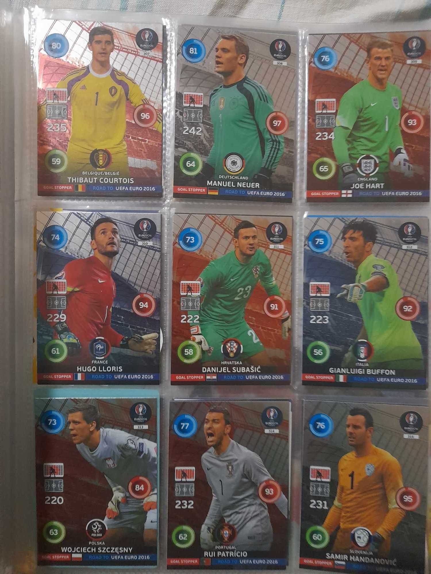 Рядък Албум Panini Road to UEFA EURO 2016 Album Complete 333 Cards