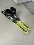 Set Skiuri copii Fischer 96m si Clapari 41