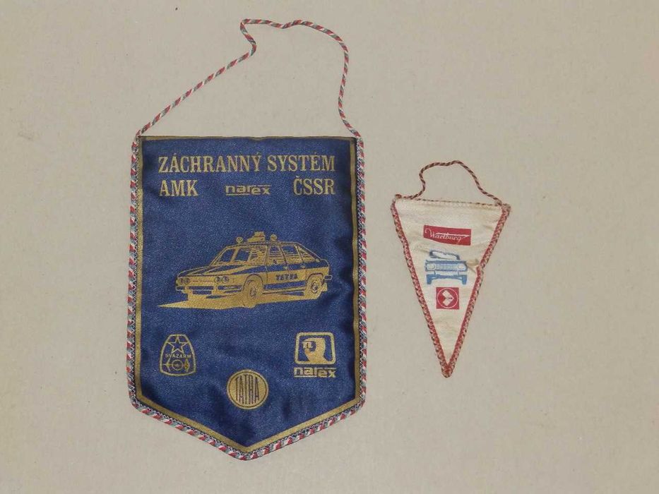 Флагчета, знаменца на автомобилна тематика и други