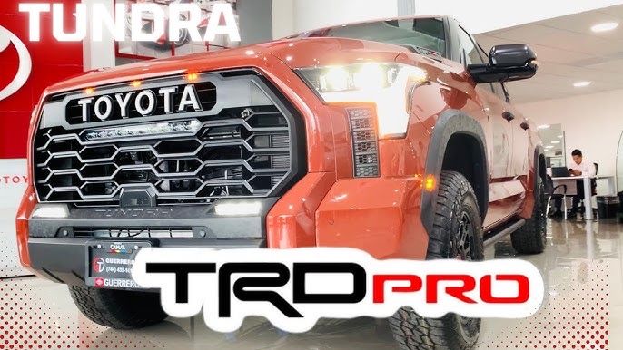 Передний бампер Toyota Tundra TRD PRO