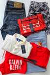 Haine Originale: șort baie CK, Polo, blugi Diesel,  tricou Tommy