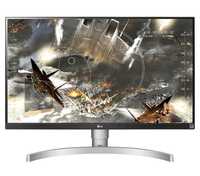 Monitor LED IPS LG 27", 4K UltraHD, 60Hz, Display Port, Negru, 27UK650