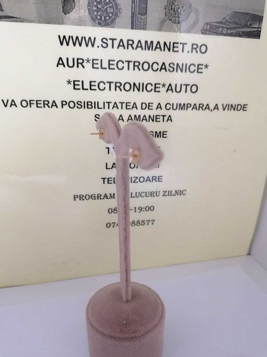 cercei aur 14k (m2) star amanet